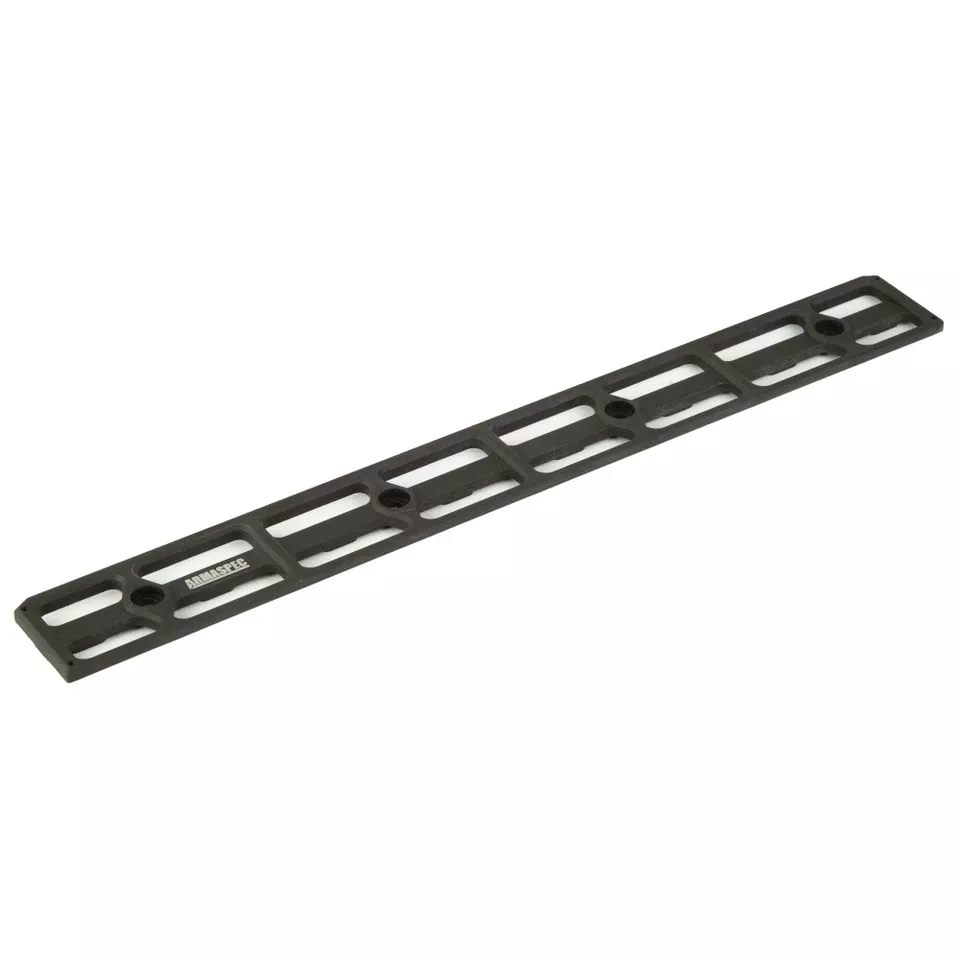 12" Black Arca Rail Adapter for M-LOK by Armaspec