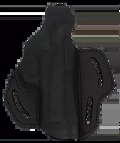 1791 Gunleather BHX-4-SBL-R OWB Belt Slide Black Leather