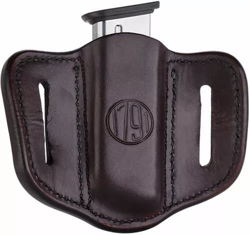 1791 GUNLEATHER Mag11SBRA Mag1.1 Single For Stack Steerhide Signature Brown