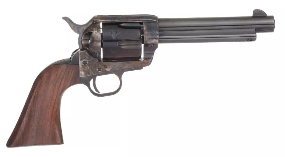"1873 SA Army .45 LC Revolver with 5.5" Barrel and Wood Grips"