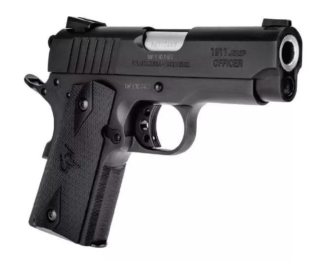 "1911 Officer 45ACP Black 3.5" Barrel"
