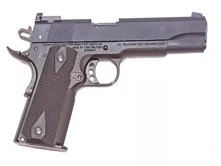 22 Walther Colt 1911 Blued Synthetic 14″