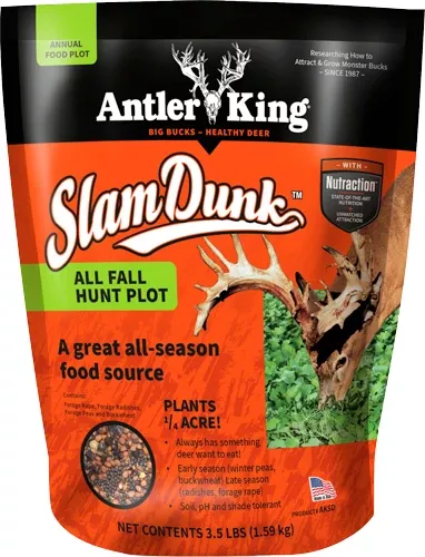 3.5 lbs Fall Plot: Antler King Slam Dunk for 1/4 Acre