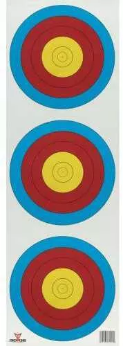 30-06 Outdoors Verticle 3 Spot Target 100 ct Model: TAR3V-100