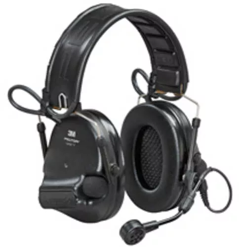 3M/Peltor ComTac VI Defender Electronic Earmuff Matte Finish Black NIB (Natural Interaction Behavior) Wireless TechFALSElog