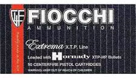40 S&W 25 Rounds Ammunition Fiocchi Ammo 155 Grain Hollow Point