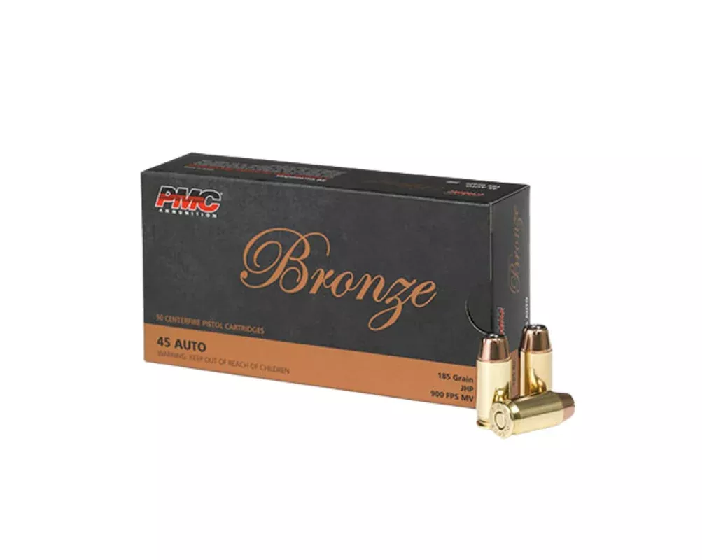 45 ACP 185GR PMC JHP (PMC45B)