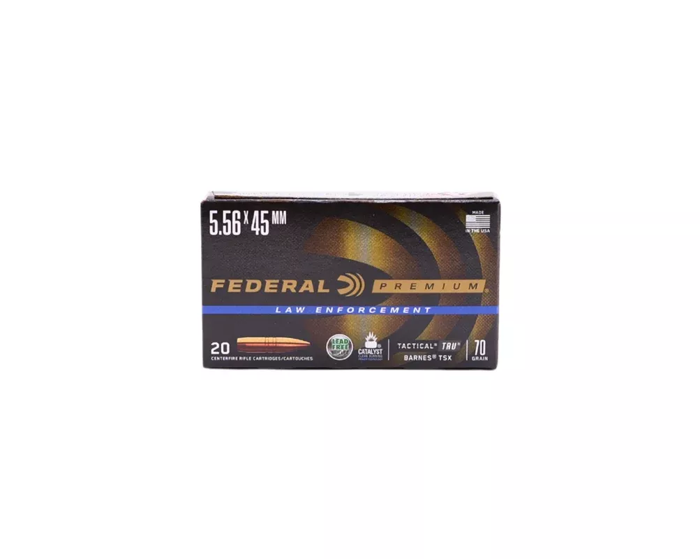 5.56 70GR Federal Tactical Barnes TSX (TSX BT) (LE556TSX)