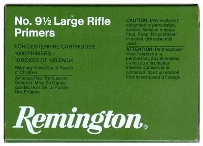 5000 Pack Case of Remington Large Rifle Primers
