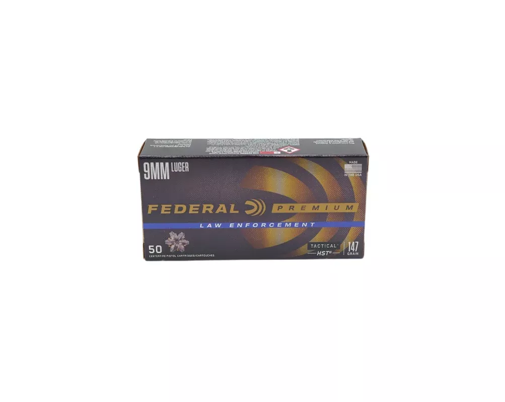 9MM 147GR Federal Premium Tactical HST JHP (P9HST2)