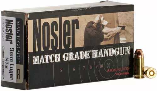 9mm Luger 50 Rounds Ammunition FALSEsler 147 Grain Jacketed Hollow Point
