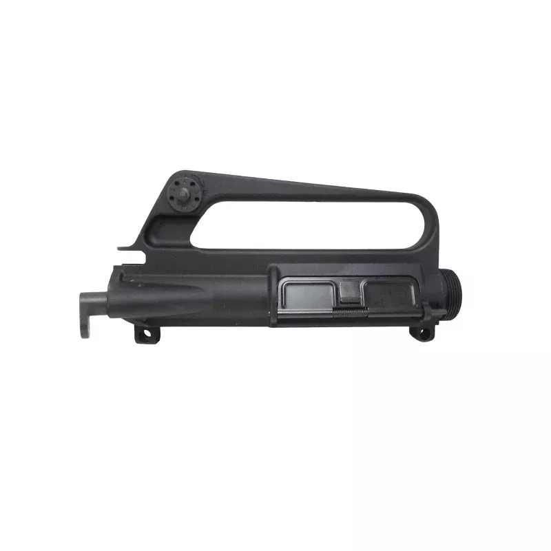 A1 AR-15/M16 Upper Receiver Complete w/ Sight Parts, Tear Drop Fwd Assy & Ej Cov Assy Capable (No Deflector) – Black