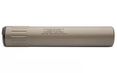 AAC TiTAN-QD Suppressor 338LM/8.6BLK FDE