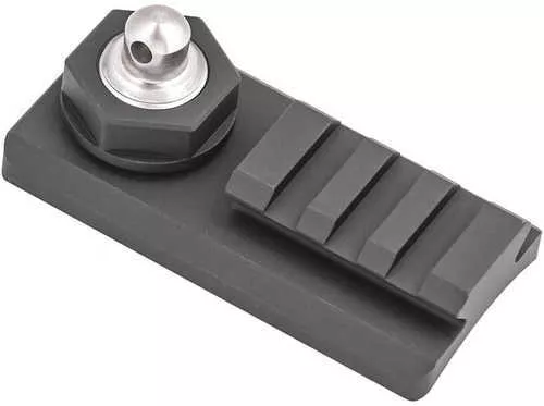 Accu-Tac Sling Stud Rail Adapter AFALSEdized Finish Black Color Allows Bipod to mount SSRA-200