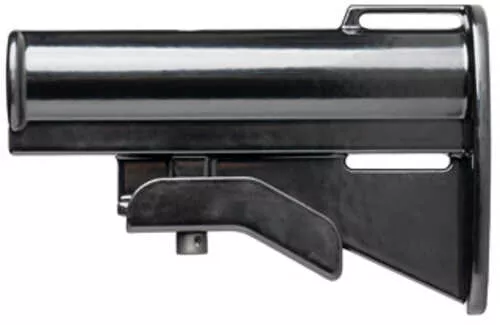 Ace Essential Retro Stock 2 Position Aluminum AFALSEdized Finish Black Includes Buffer Tube Endplate castle Nut And