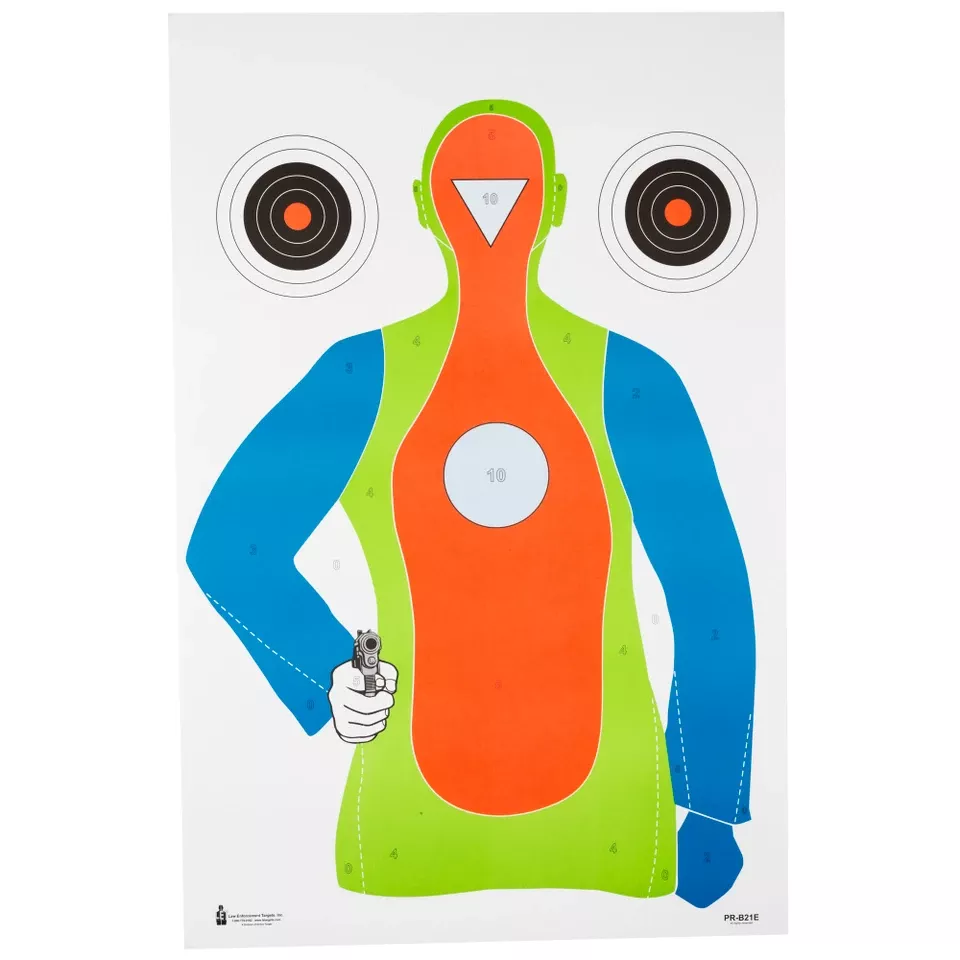 ACTION TGT HIVIS FLOR B 21E 100-Pack