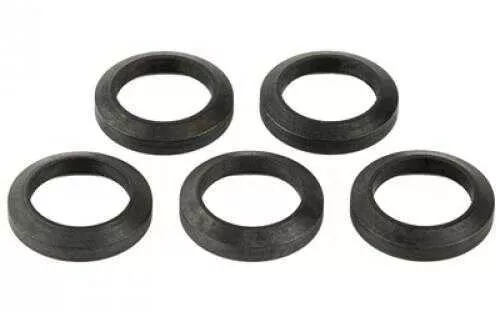 Advanced TechFALSElogy AR-15 Crush Waser 5 Pack Fits Over 1/2"-28 Threads Black Oxide Finish A.5.10.2253