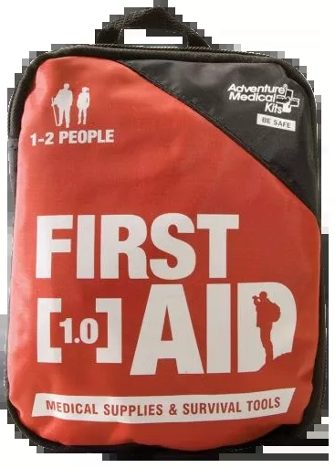 Adventure Medical Kits 1.0 First Aid Kit - Black/Red