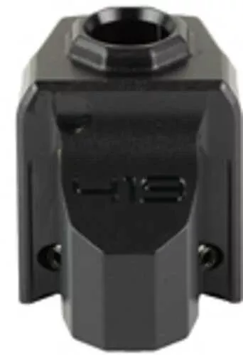 Agency Arms 419 Compensator Features 1 Vertical Port Fits Sig Sauer P320 Matte Finish Black Includes Two Set Screws with