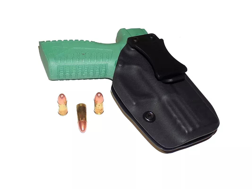 Aggressive Concealment Inside carry IWB Kydex Holster Springfield XD 9 3″ Subcompact