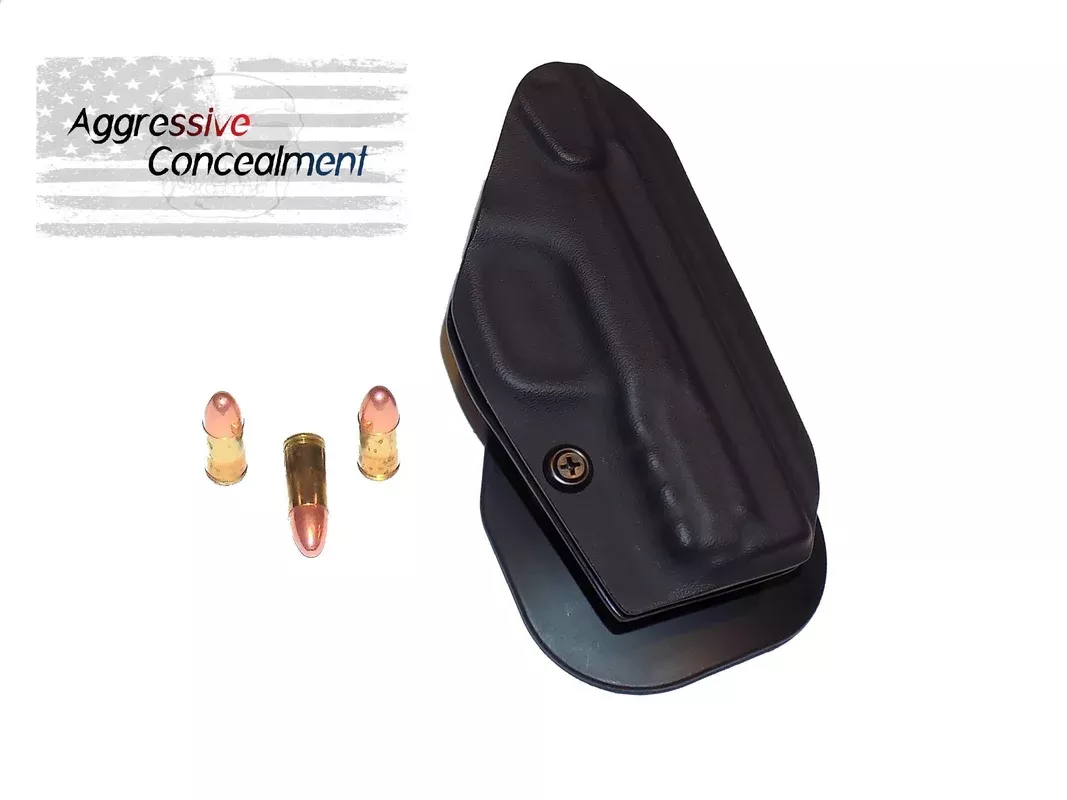 Aggressive Concealment RAM9COWB Outside the waistband Kydex Holster fits Ruger American 9 Compact