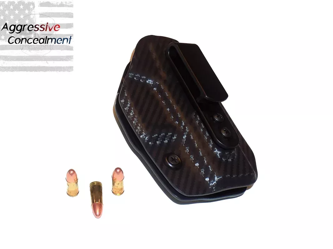Aggressive Concealment TH9IWBLPT Tuckable IWB Kydex Holster Taurus TH9