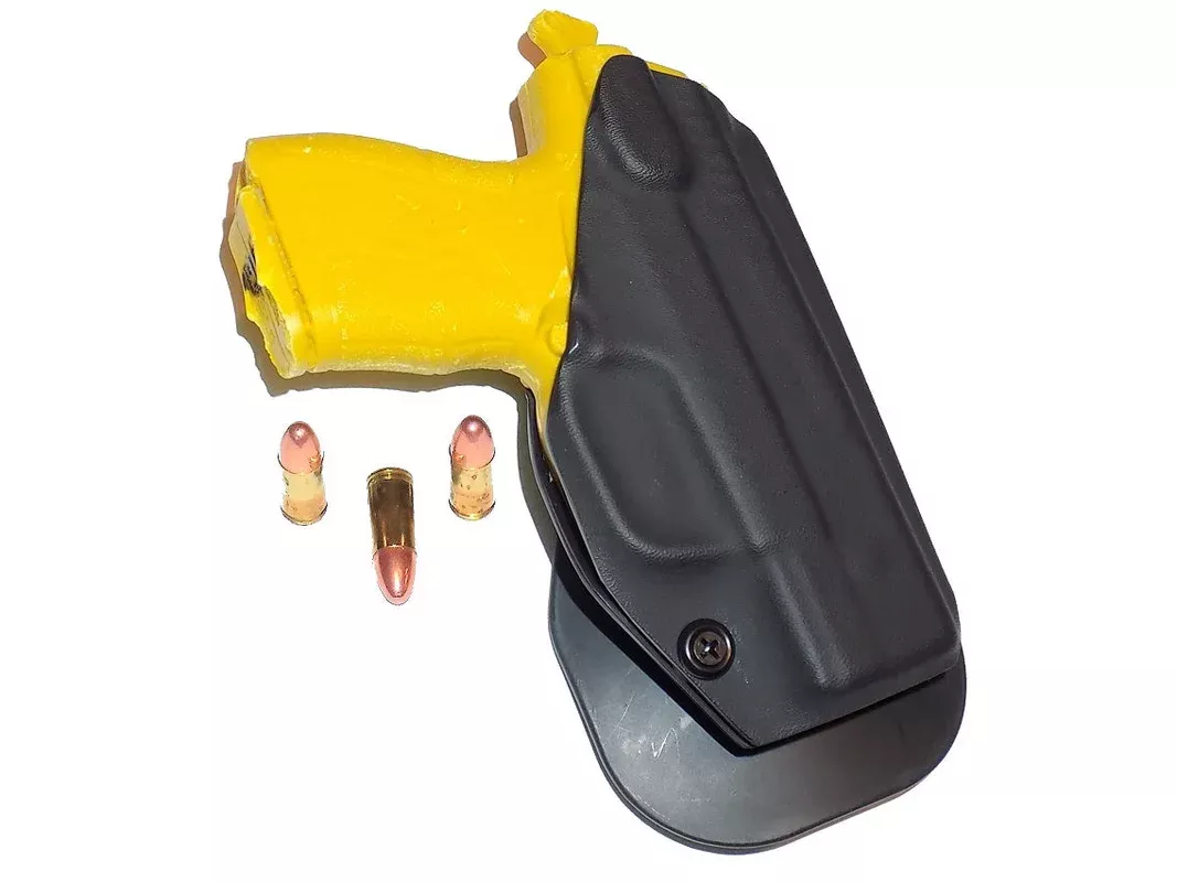 Aggressive Concealment XDEOWB OWB Kydex Paddle Holster Springfield XDE 9 3.3