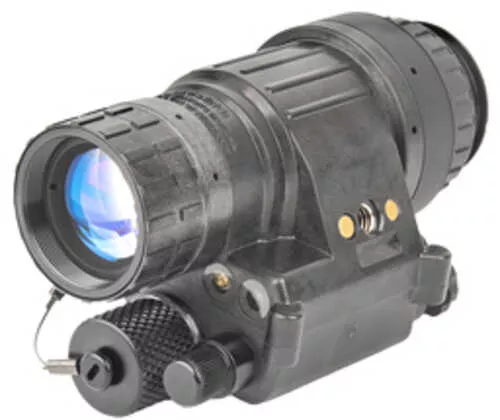 AGM Global Vision PVS-14 NL2 Night MoFALSEcular 1X Magnification Gen 2+ P43-Green Phosphor IIT Black