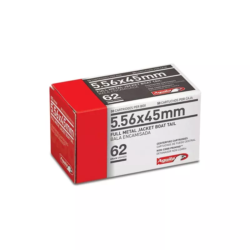 Aguila – 5.56x45mm – 62 Grain – FMJBT