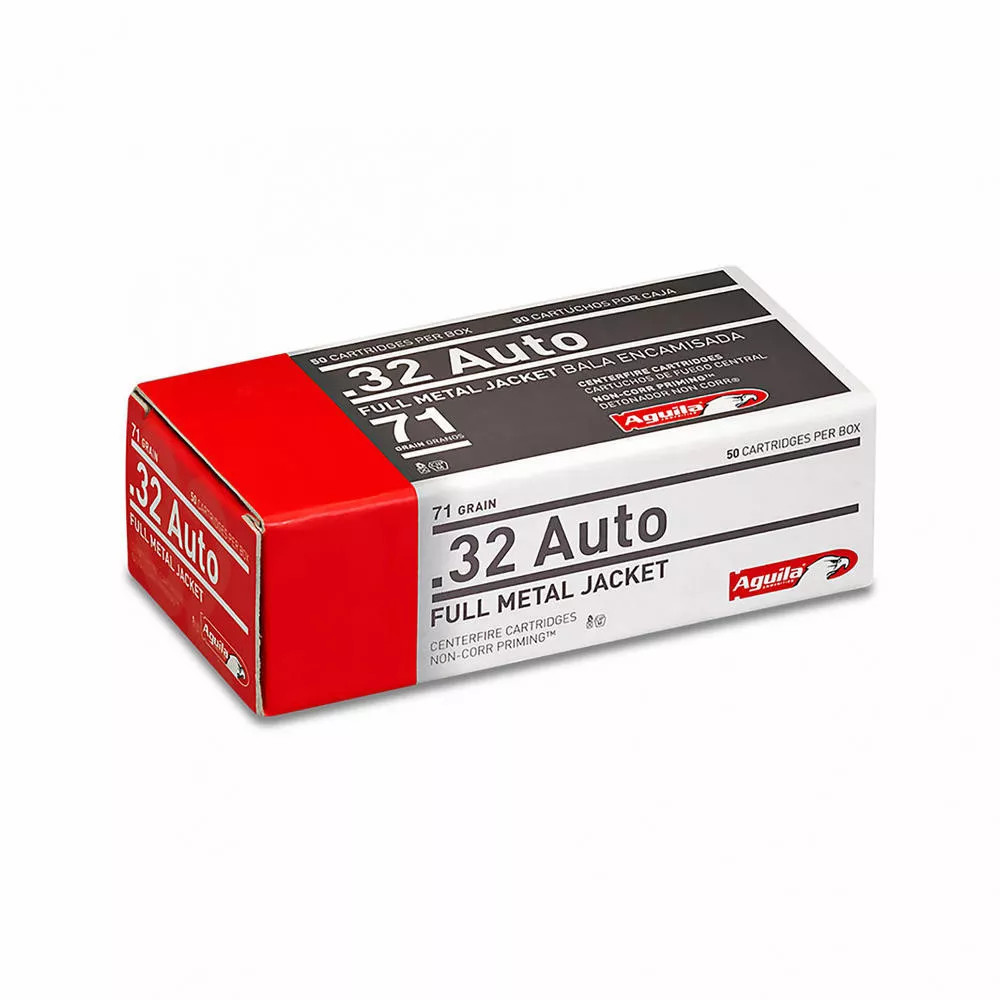 Aguila Ammunition 32ACP 71 Grain Full Metal Jacket 50 /1000