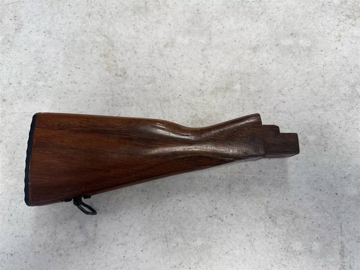 AKM AK47 /74 WOOD BUTTSTOCK – Imported – WALNUT (Some Blemishes – Finish Varies perfect for refinishing project)