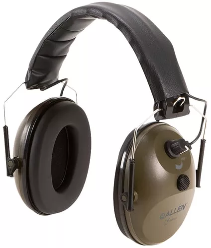 Allen 2225 Single Microphone Emuff82 dB OD Green/Black Adult