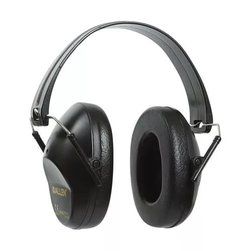 Allen 2287 Reaction Lo-Profile Muff Foam 26 dB Over the Head Black Adult