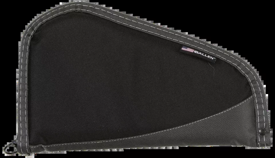 Allen 44413 Deluxe Handgun Case with Foam Padding & Lockable Zipper, 13" Black/Gray