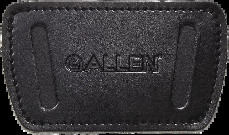Allen 44831 Glenwood Black Leather Holster for Glock 17/19 - Ambidextrous IWB/OWB Size 01