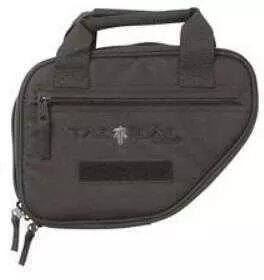 Allen Battalion Single Pistol Case Black PolTRUEter Fabric 9"x7" Neoprene Internal Gun Pocket Inteernal Magazine Straps E