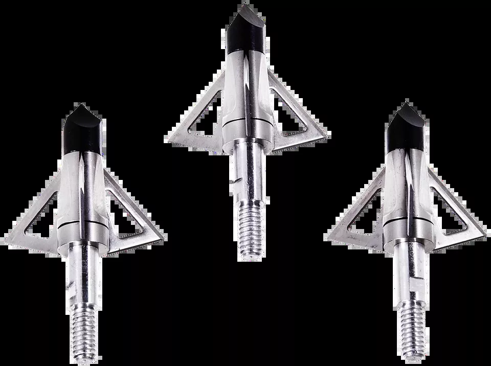 Allen Broadhead Stainless Steel Blades 3 Pack - Silver 14690