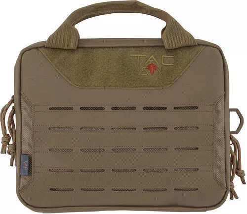 Allen Tac-Six Crew Pistol Case 10"x8" PolTRUEter Tan 10816