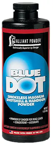 Alliant Powder BLUEDOT Shotshell Powder Blue Dot Pistol/Shotgun Multi-GaugeMulti-Caliber Magnum 1 lb