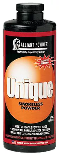 Alliant Powder UNIQUE Shotgun/Pistol Powder Unique Pistol/Shotgun Multi-Gauge 1 lb