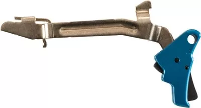 Aluminum Glock Blue Apex Trigger with G3 Trigger Bar