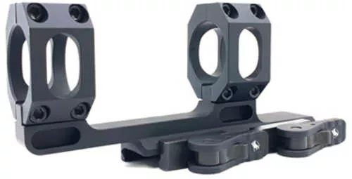 American Defense Mfg. Ad-recon Quick Detach Scope Mount 34mm 1.70" Medium Height AFALSEdized Finish Blac Ad-recon-m-34-std