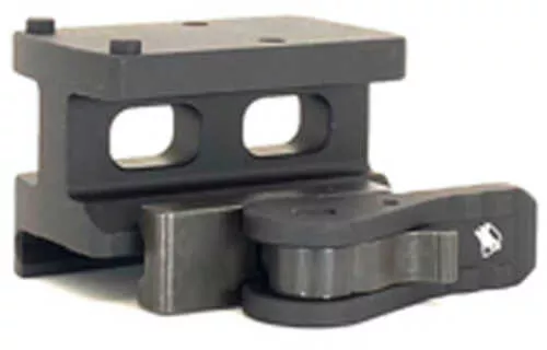 American Defense Mfg. AD-RMR Quick Detach Mount Right Hand Lever Low Fits Trijicon RMR AFALSEdized Finish Black