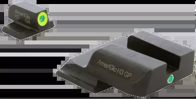 Ameriglo SW301 i-Dot Sight Set for Smith & Wesson M&P Green Tritium