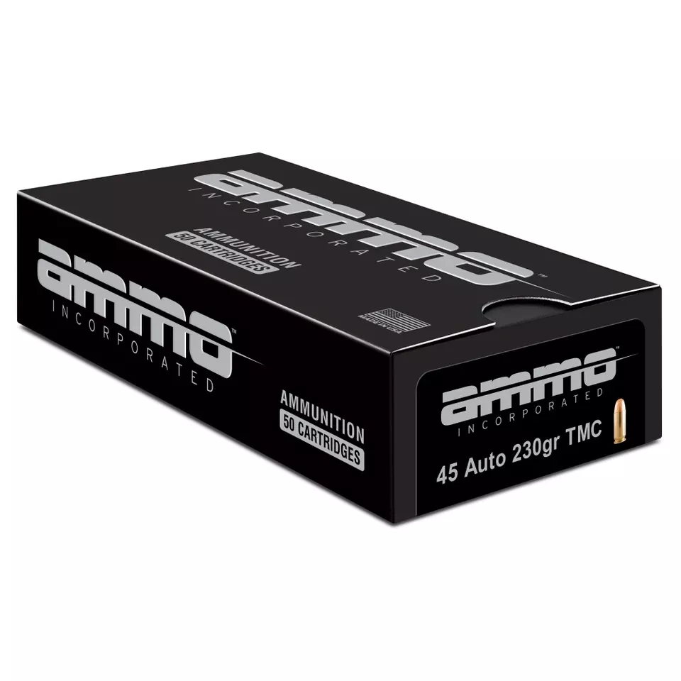 AMMO INC .45 Auto 230 Grain TMC - 50 Rounds/1000 Rounds