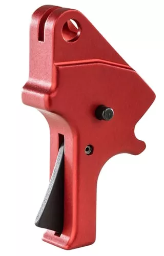 Apex Tactical 100055 Forward Set Sear & Trigger Kit Red Flat Trigger Fits S&W M&P