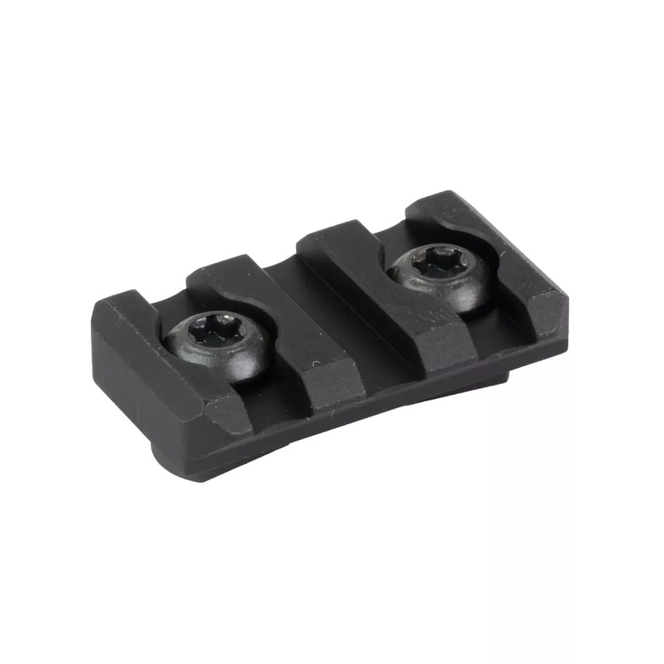 Arisaka Low Pro M-LOK Picatinny Rail, 3 Slot, Black