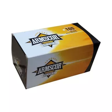 Armscor Rock Pack Handgun Ammunition .380 ACP 94gr FMJ 920 fps Box of 200