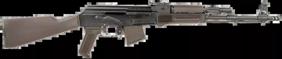 Arsenal SAM7R-62PM 7.62x39mm Rifle with 16.25" Threaded Barrel and Plum Synthetic Stock
