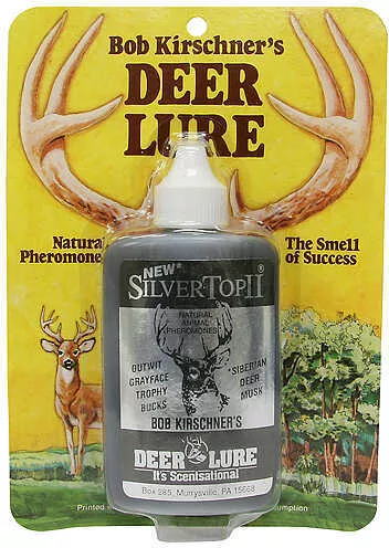 B. Kirschner Deer Lure Kirschners Silver Top II 3oz 4589